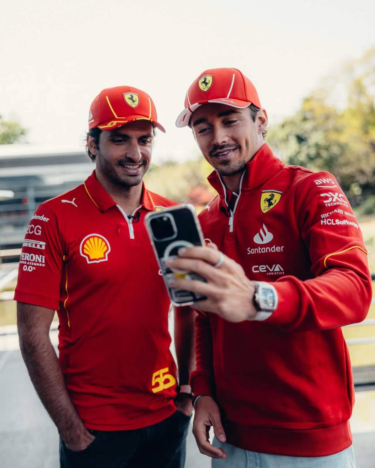 法拉利险胜索伯车队,勒克莱尔带队取胜 法拉利险胜索伯车队,勒克莱尔带队取胜