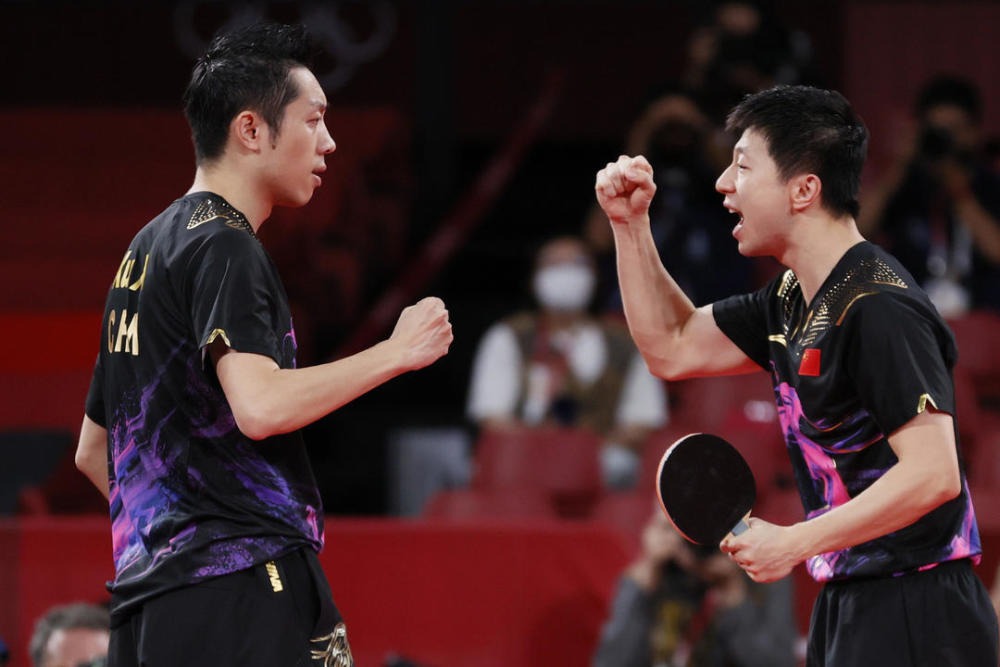 中国队翻盘德国队，马龙统治全场